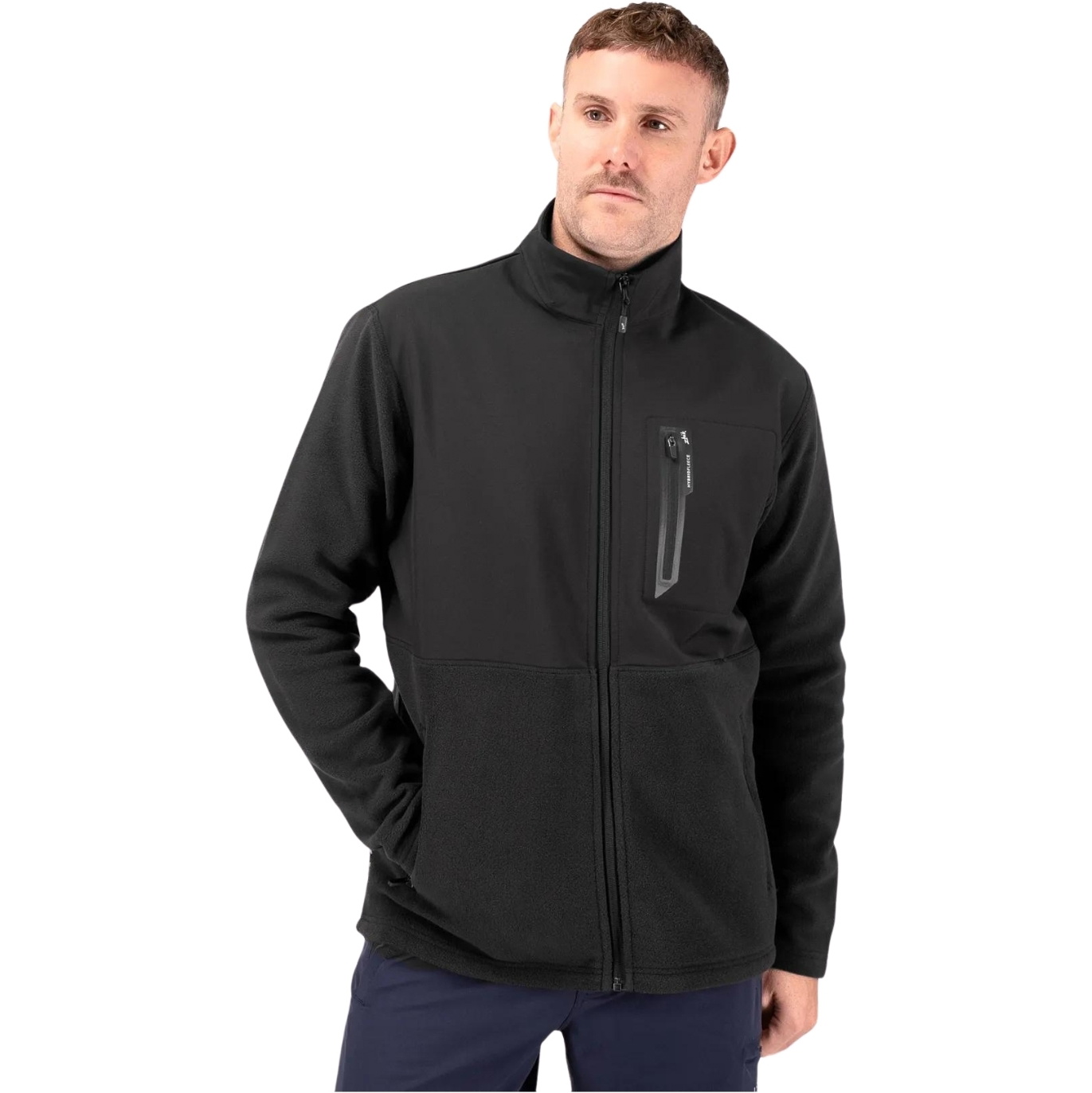 2026 Zhik Herre Hybrid Fleece Jakke JKT-0035 - Black